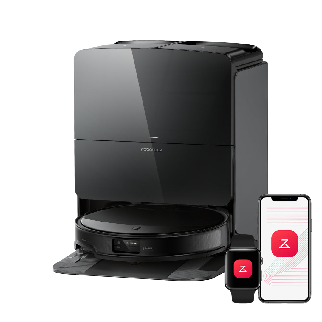 Roborock Saros 10R robot vacuum with self-emptying dock